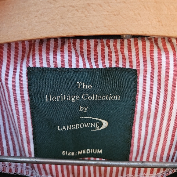 The Heritage Collection by Landsdowne Ireland Rugby Shirt Size Medium green - Picture 4 of 4